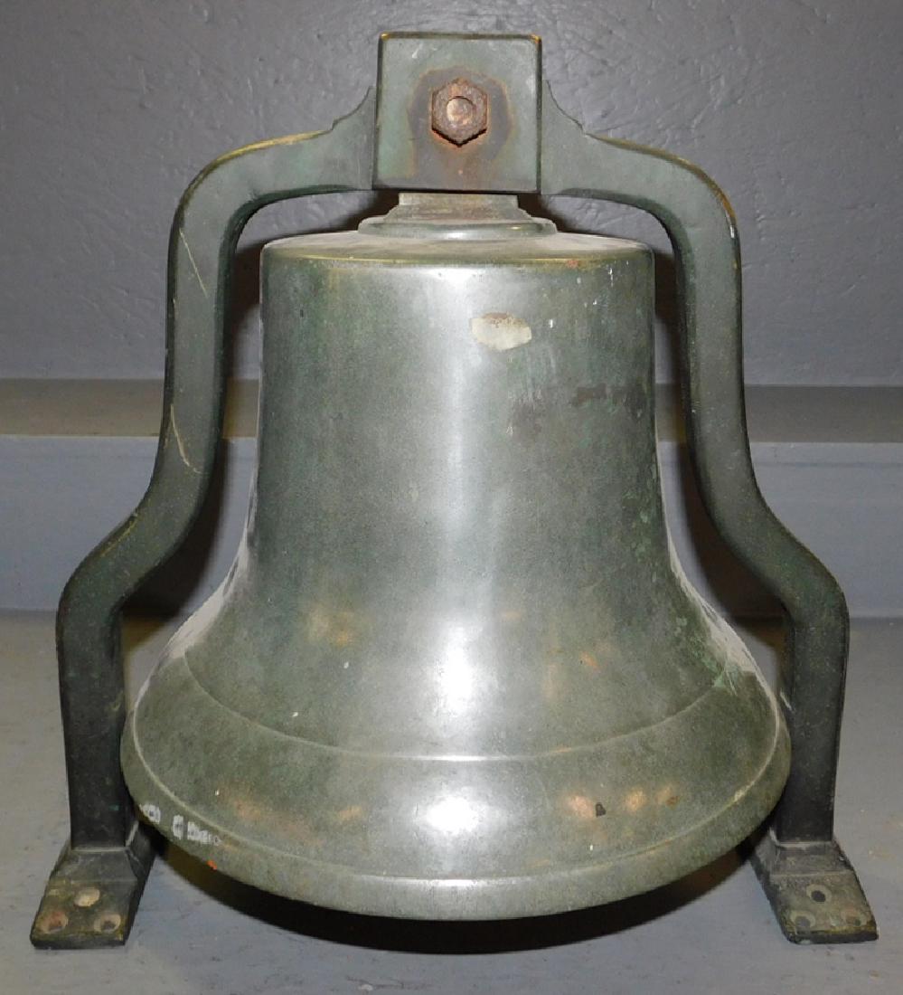 19th C bronze bell. (1 of 2)