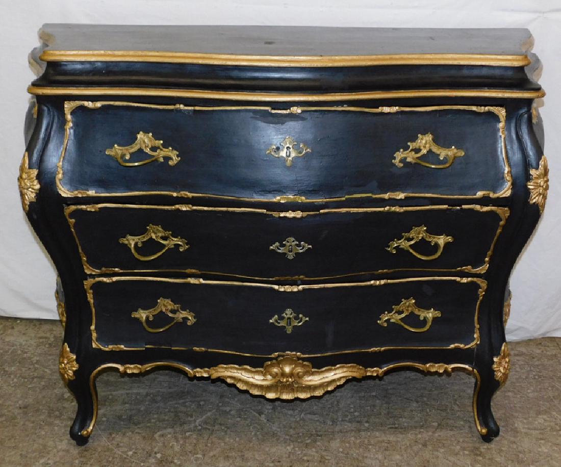 19th century Italian Rococo style commode. (1 of 5)