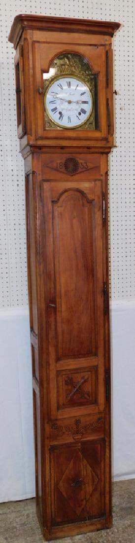 1833 French "wag on the wall" movement clock (1 of 6)