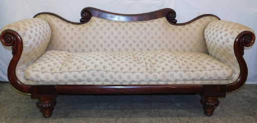 Antique 19th Century Federal Sofa 80 Long