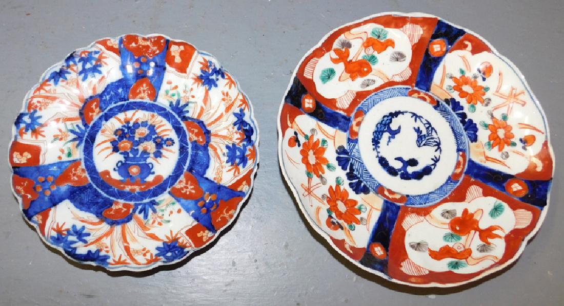 2 19th C Imari plates. (1 of 2)