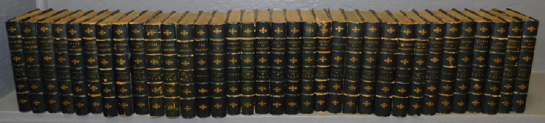 24 quarter leather bound Alexander Dumas books (1 of 3)
