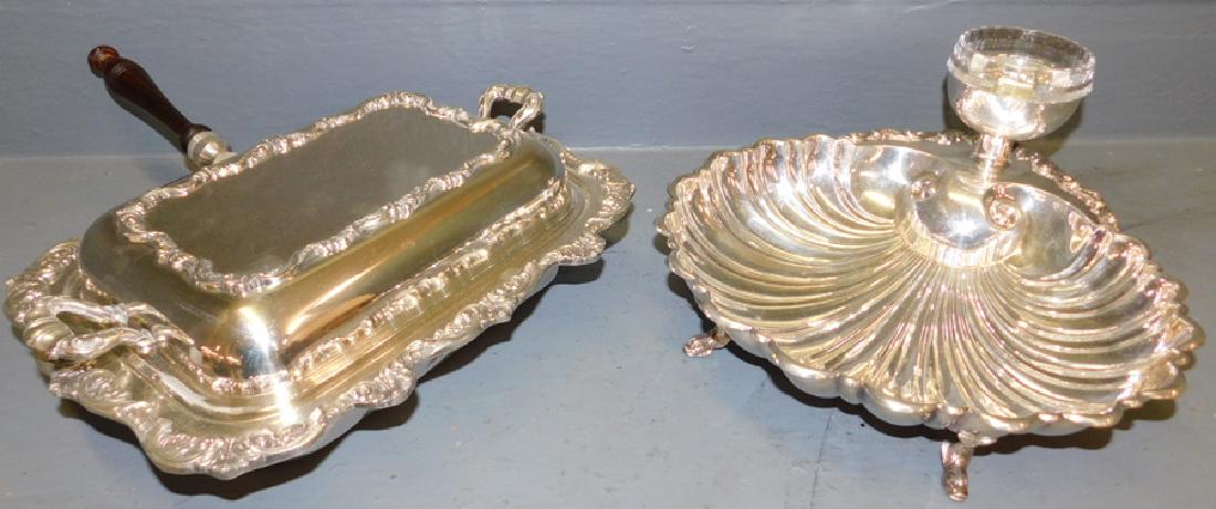 Covered s.p. vegetable dish & shell entree server. (1 of 5)