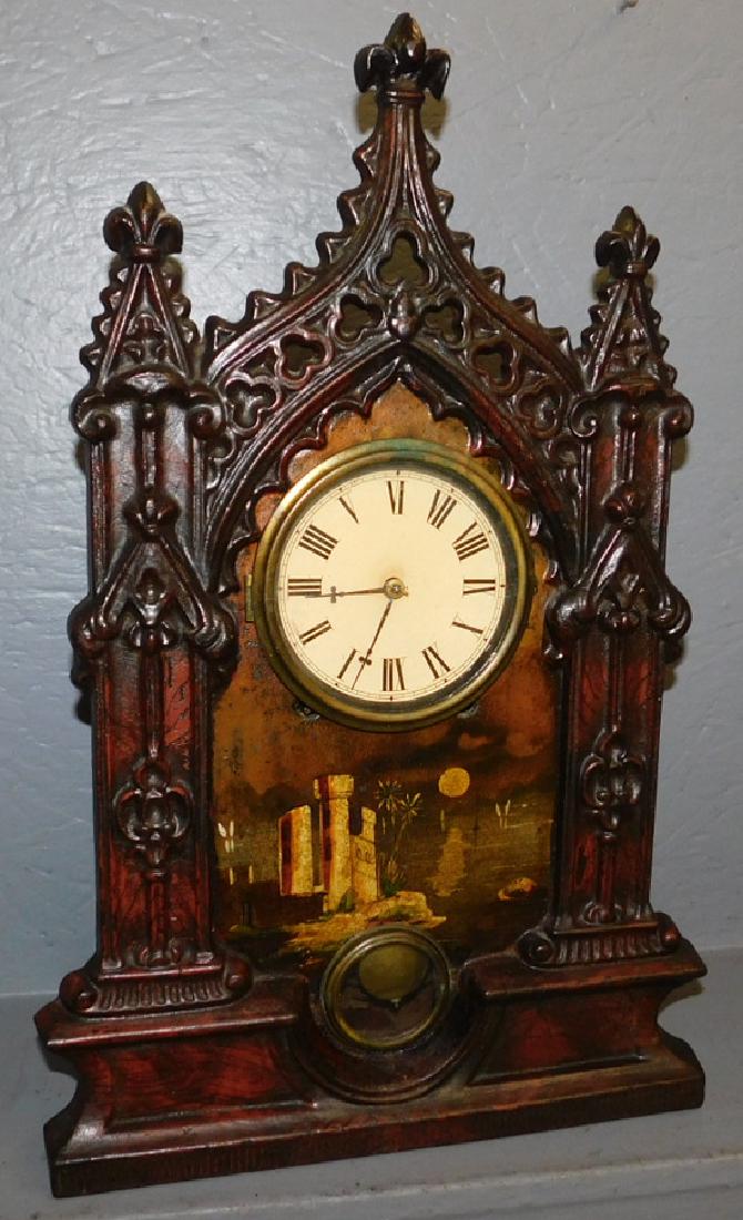 Iron case New Haven porthole clock. (1 of 3)