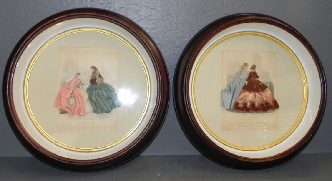Pr. Victorian doll shadowbox frames (1 of 3)