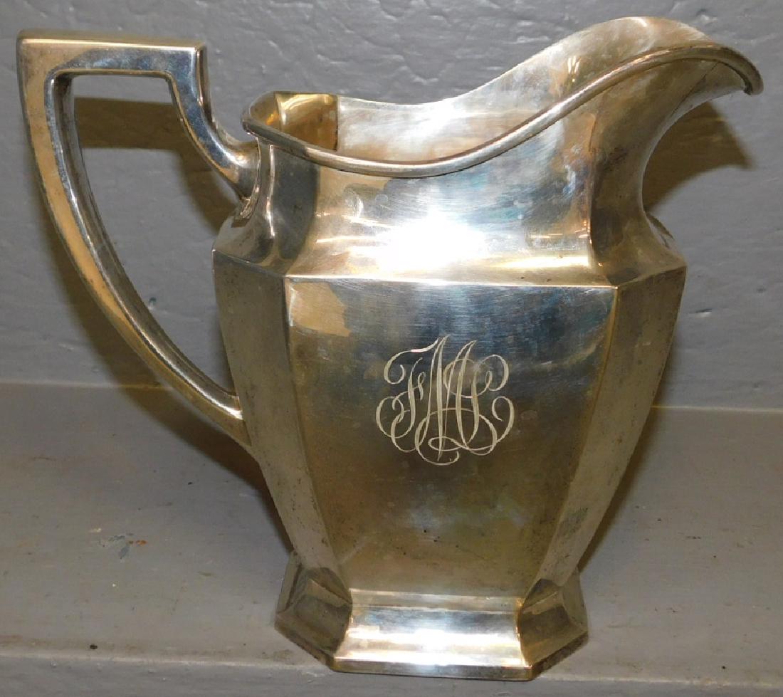 Large Gorham Fairfax sterling pitcher (1 of 3)