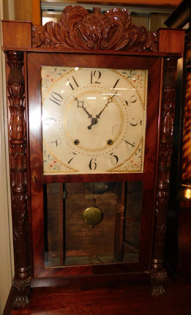 Eli Terry & Son Federal carved clock. (1 of 3)