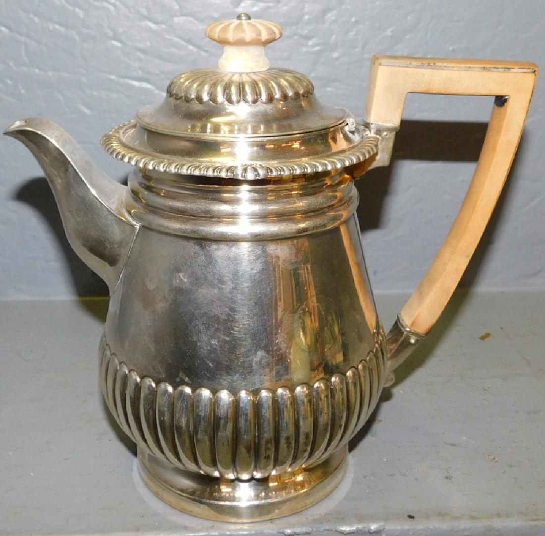 Signed Matthew Bolton 18th C tea pot. Â  (1 of 4)