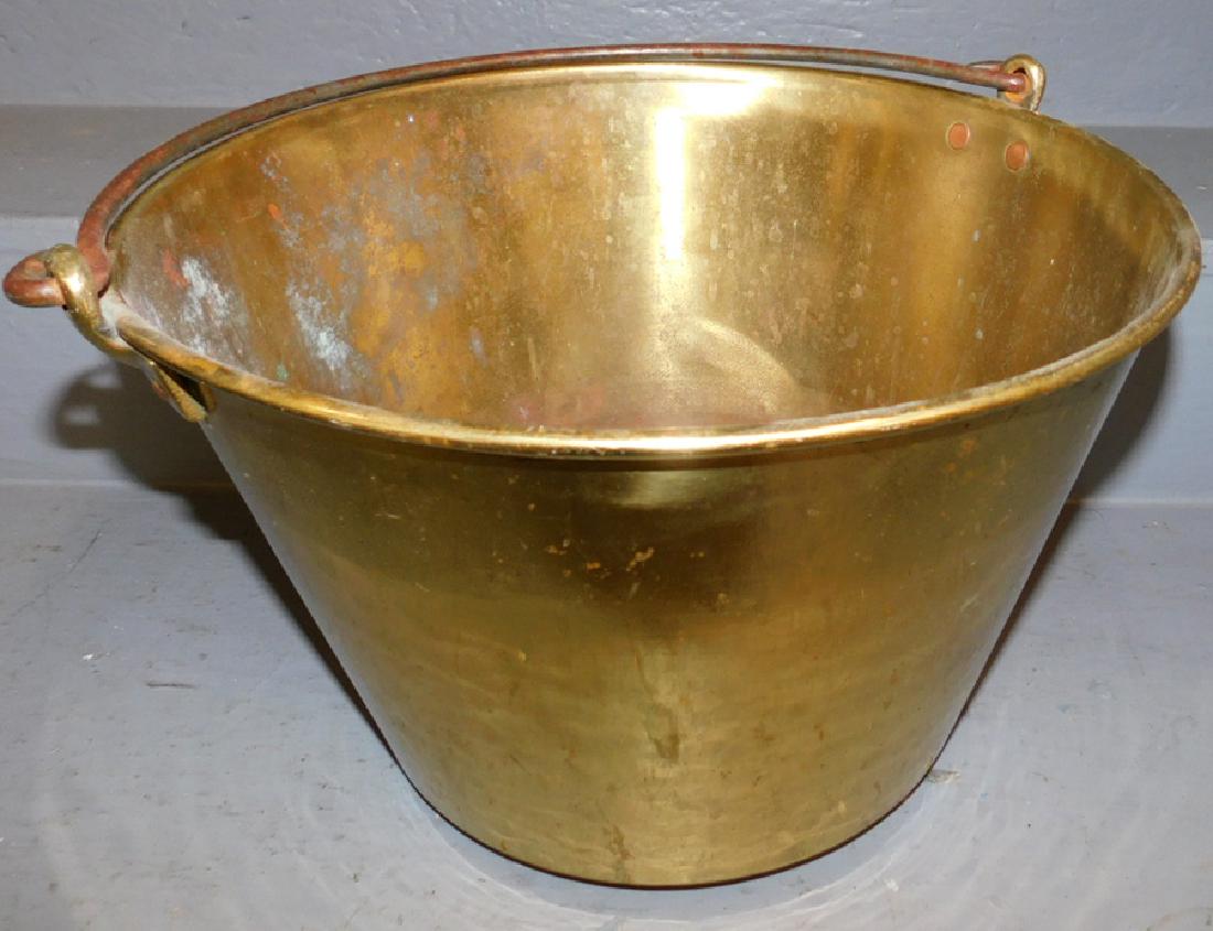 Hayden American brass jelly bucket.Â  (1 of 2)
