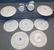19th C black transfer Staffordshire serving pcs. - 2