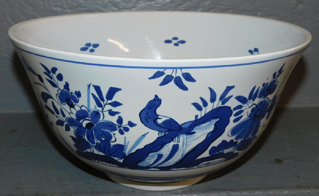 C.W. Delft bowl made in Holland. (1 of 4)