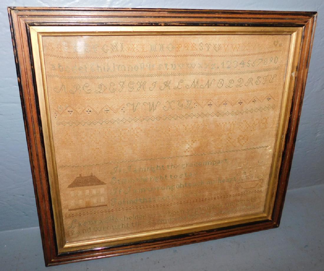 1827 Schoolhouse Sampler (1 of 5)