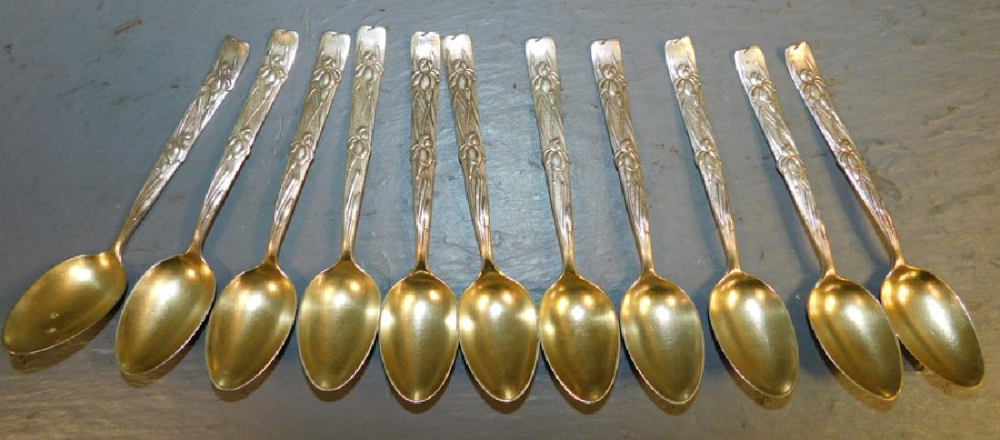 Set of 11 five o'clock spoons.Â  (1 of 1)