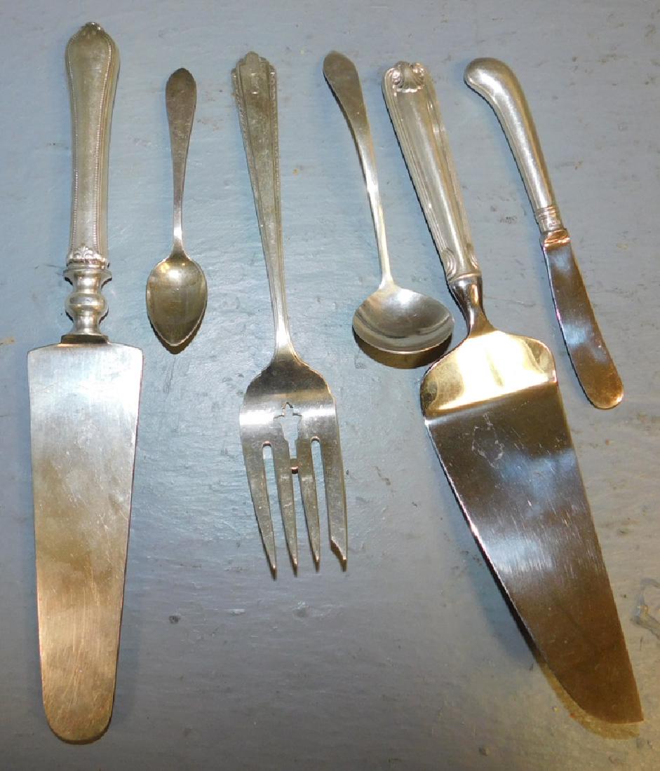 6 pieces American sterling flatware. (1 of 1)