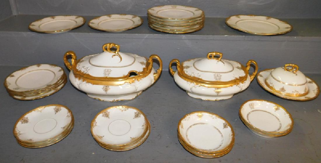 27 pc. partial Limoges  dinner set (1 of 5)