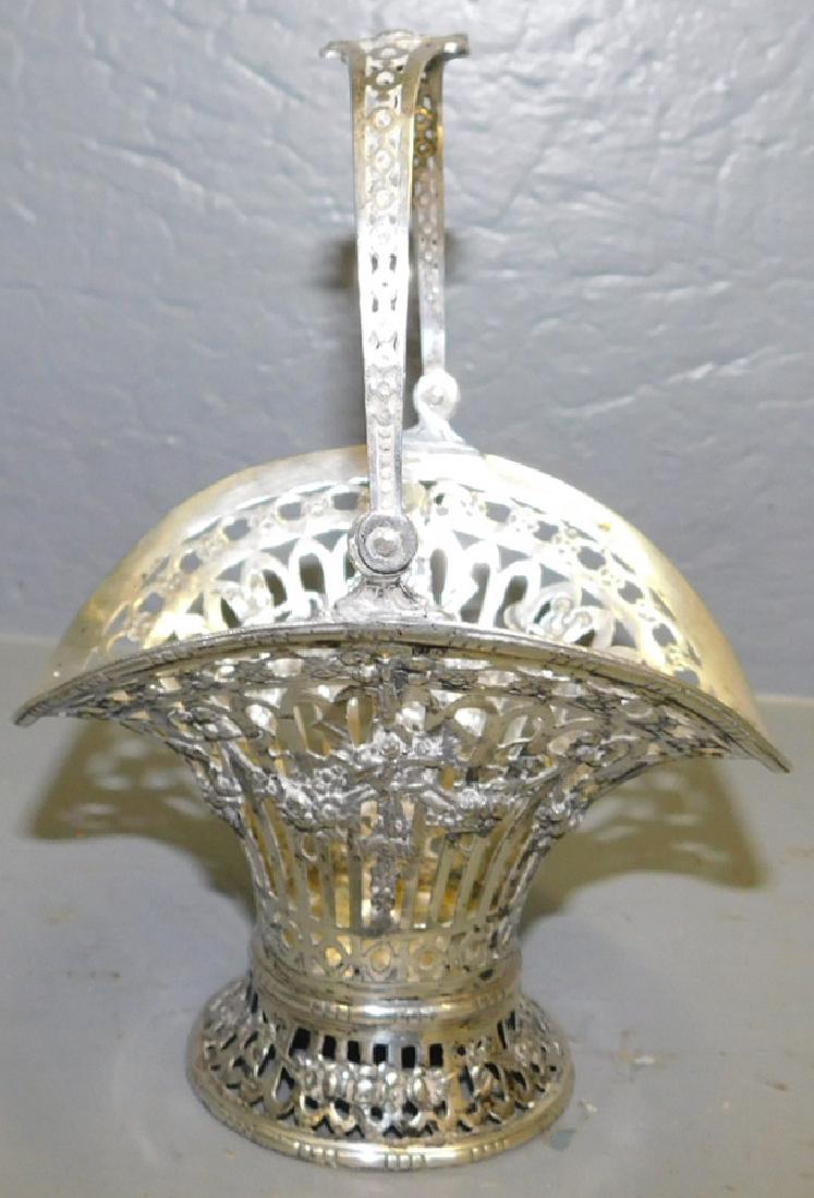 Hanau silver brides basket (1 of 3)