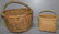 Early cotton basket and split oak basket