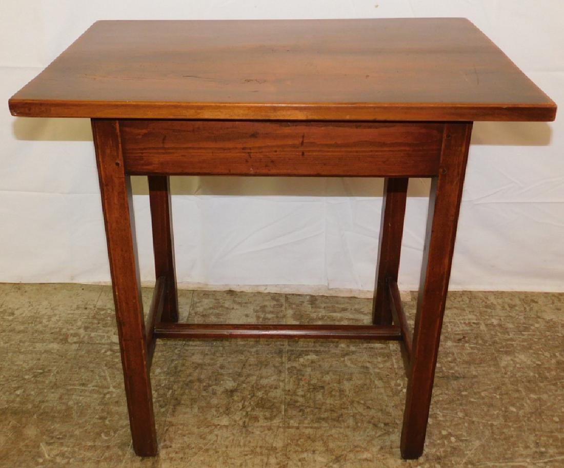 Stretcher base antique work table (1 of 2)