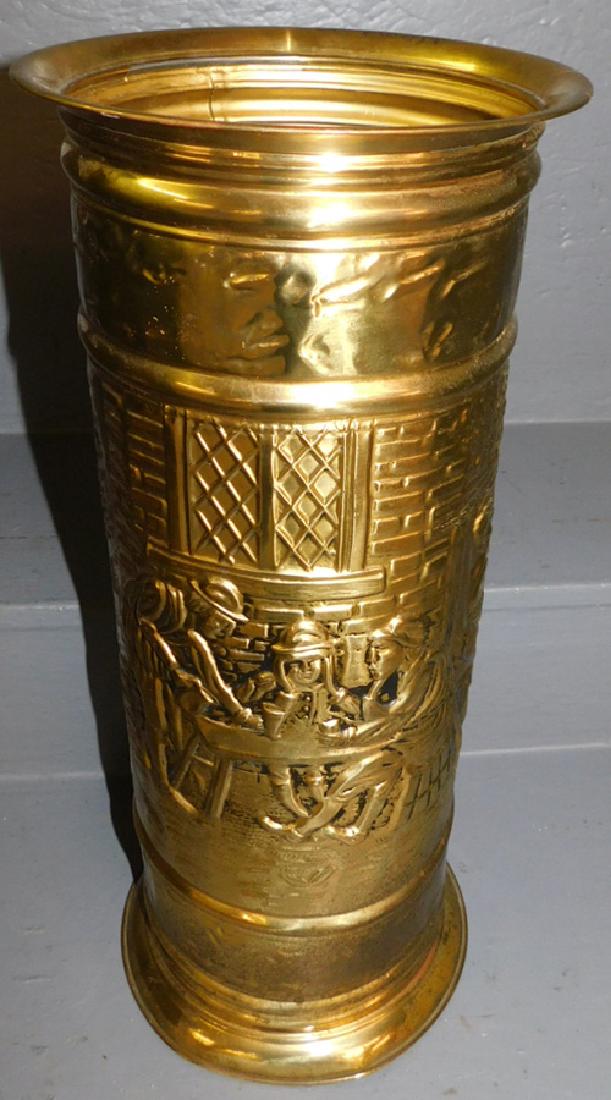 Brass umbrella stand (1 of 4)