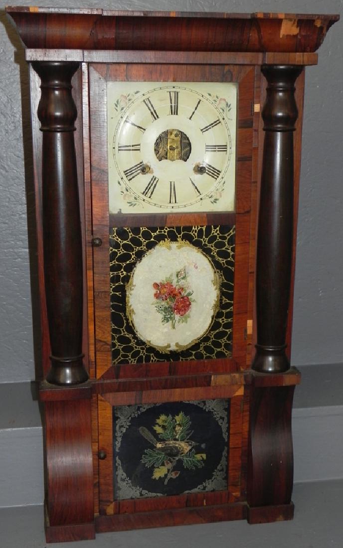 Emp Seth Thomas Rosewood Column Clock (1 of 5)