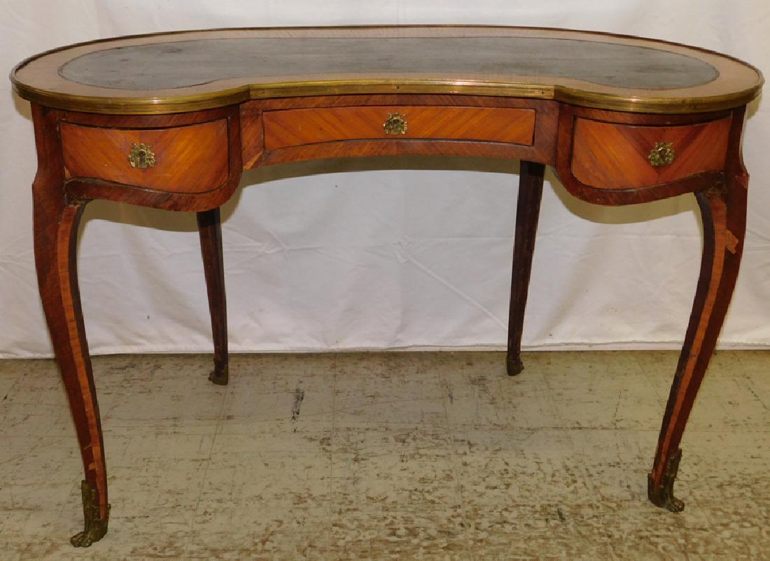 Fr Tooled Leather Top Dressing Table (1 of 3)