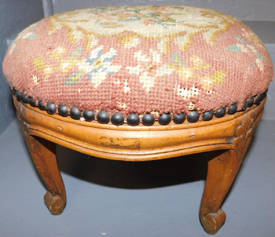 Needlepoint French Stool (1 of 3)