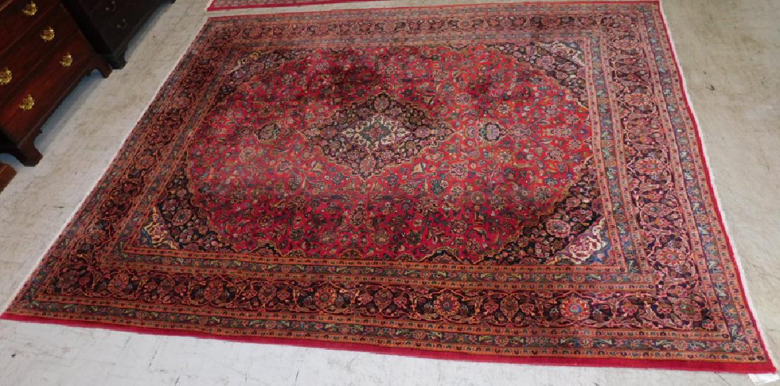 9' 9" X 12' 4" Persian Kashan Rug (1 of 6)