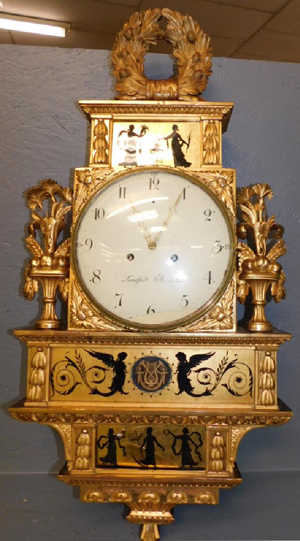 German GL Lundstedt Stockholm Wall Clock (1 of 5)