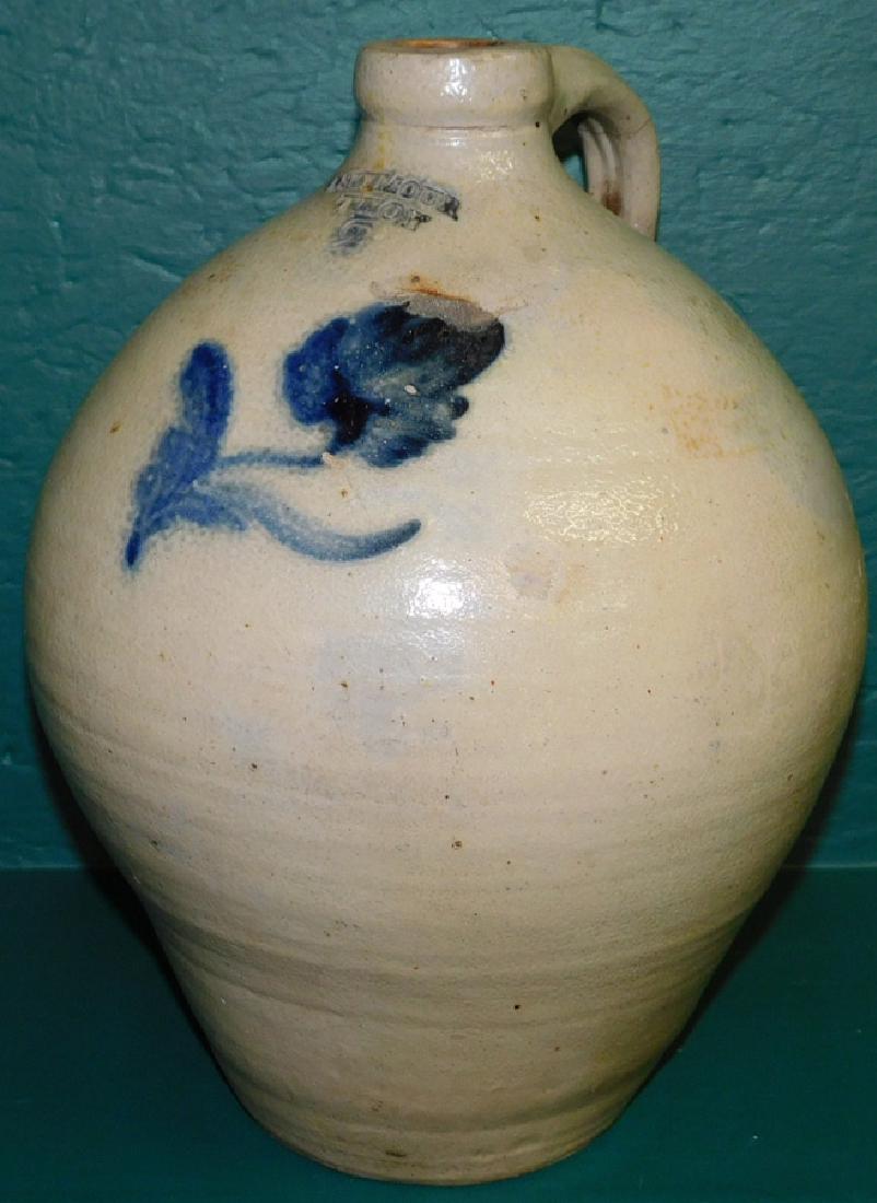 Troy Two Gallon Blue Decorated Jug (1 of 3)