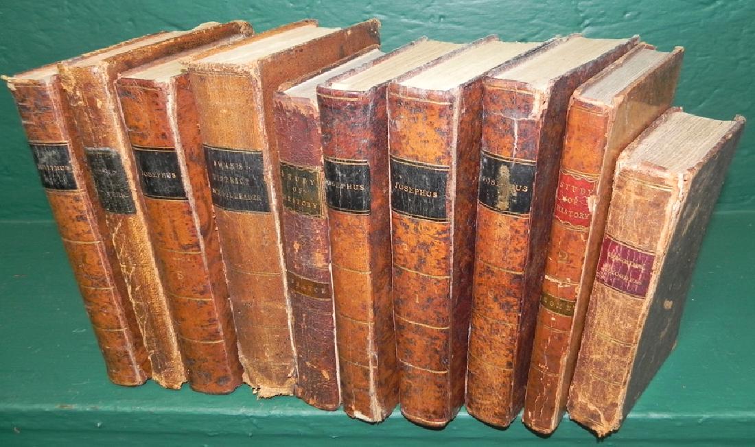 Collection Of Ten Leather Bound Books (1 of 1)