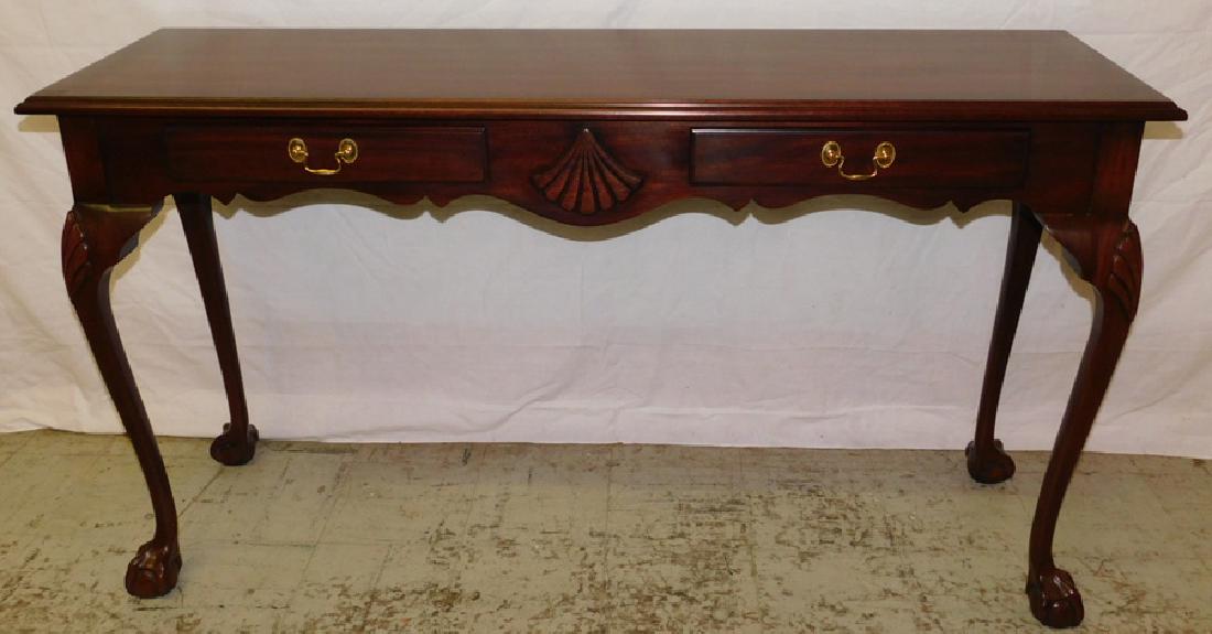 Henkel Harris Mahog Chippendale Sofa Table (1 of 6)