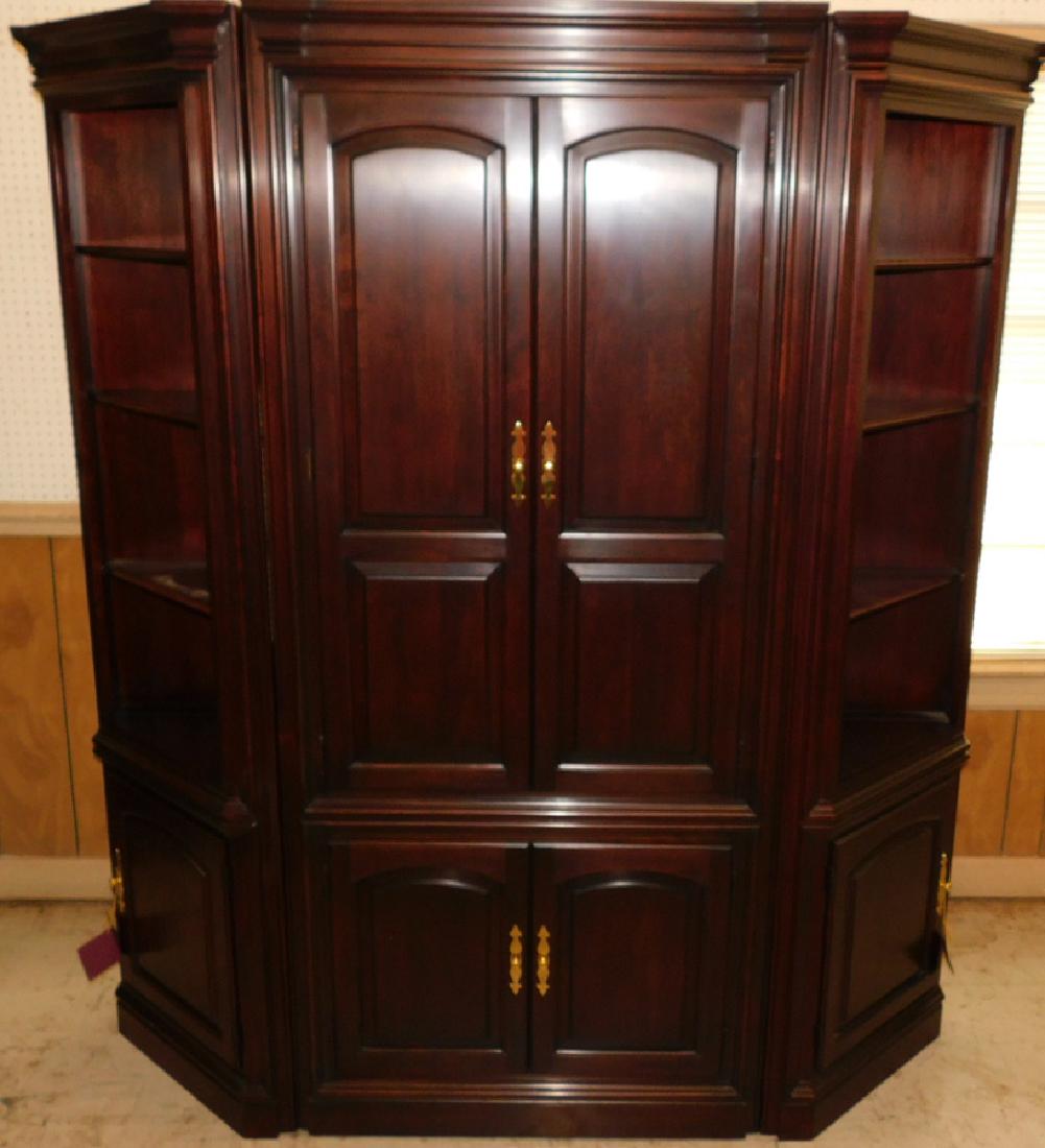 Statton Cherry Curio Bookcase (1 of 8)