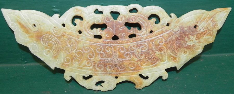 Carved Jade Wall Hanging (1 of 1)
