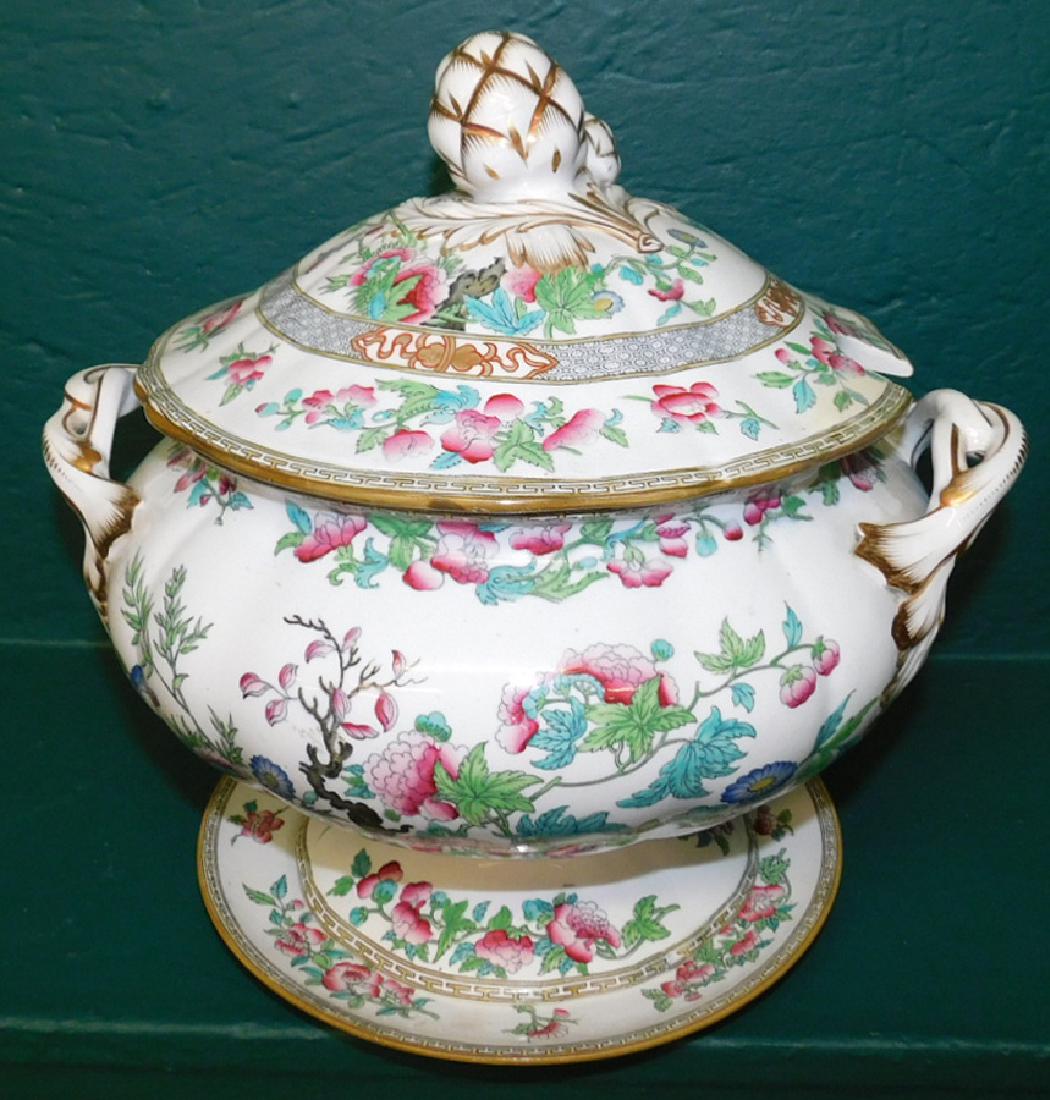 Minton Soup Tureen & Plate