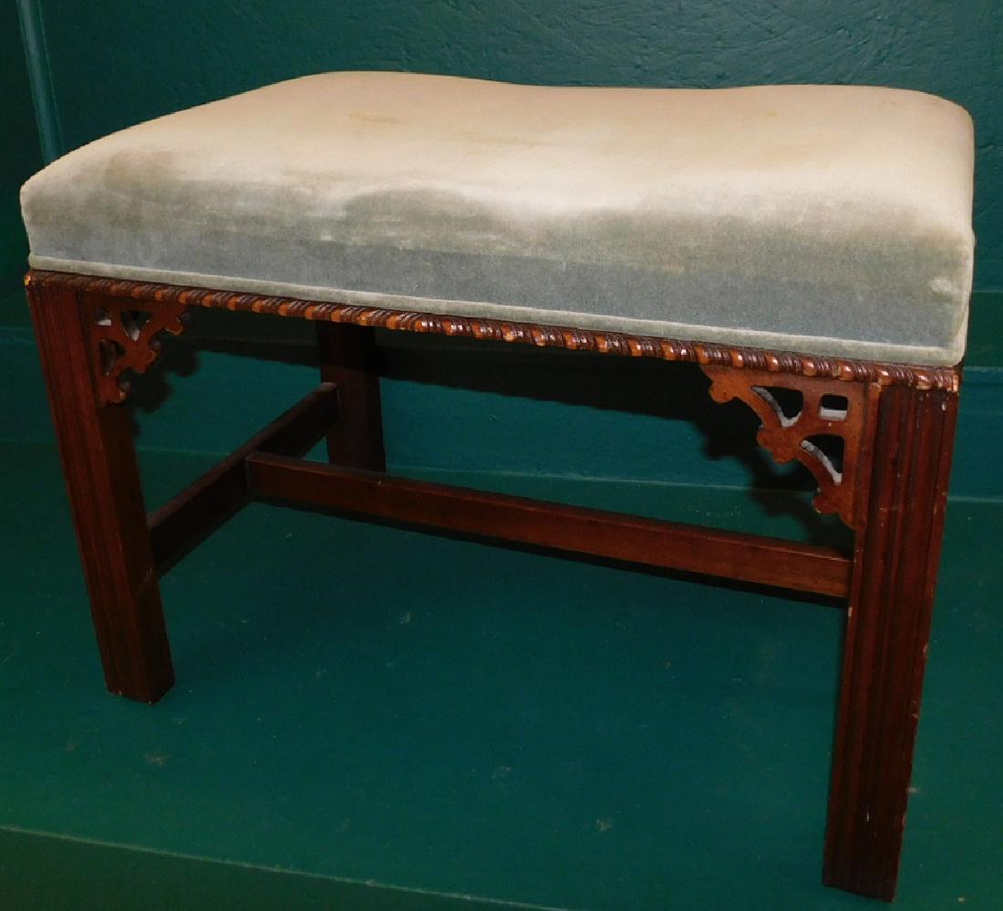 Chippendale Stool Attributed To Pug Moore (1 of 1)