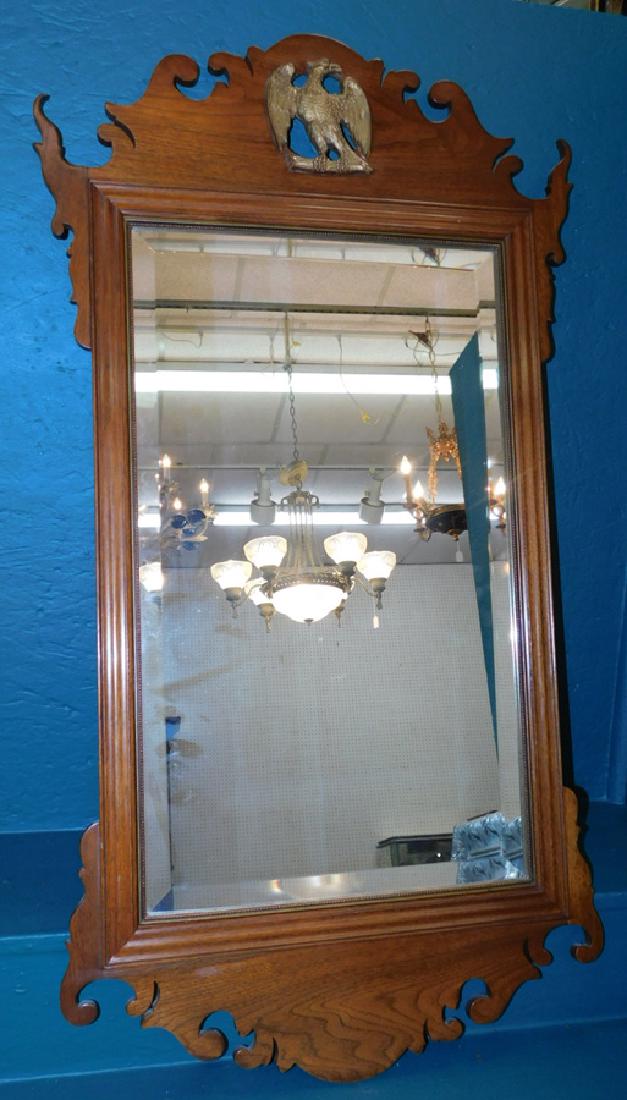 Wal Chippendale Mirror Attrib To Pug Moore (1 of 2)