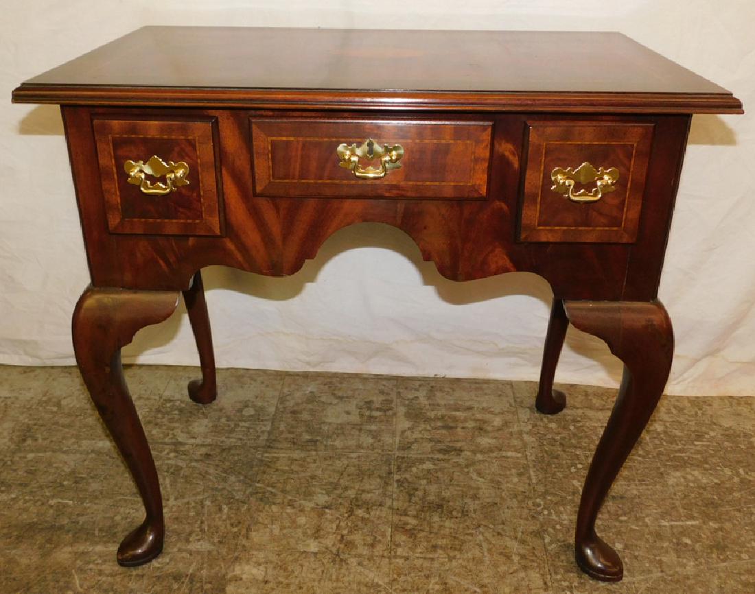Councill Craftsman Mah Inlaid Dressing Table (1 of 4)