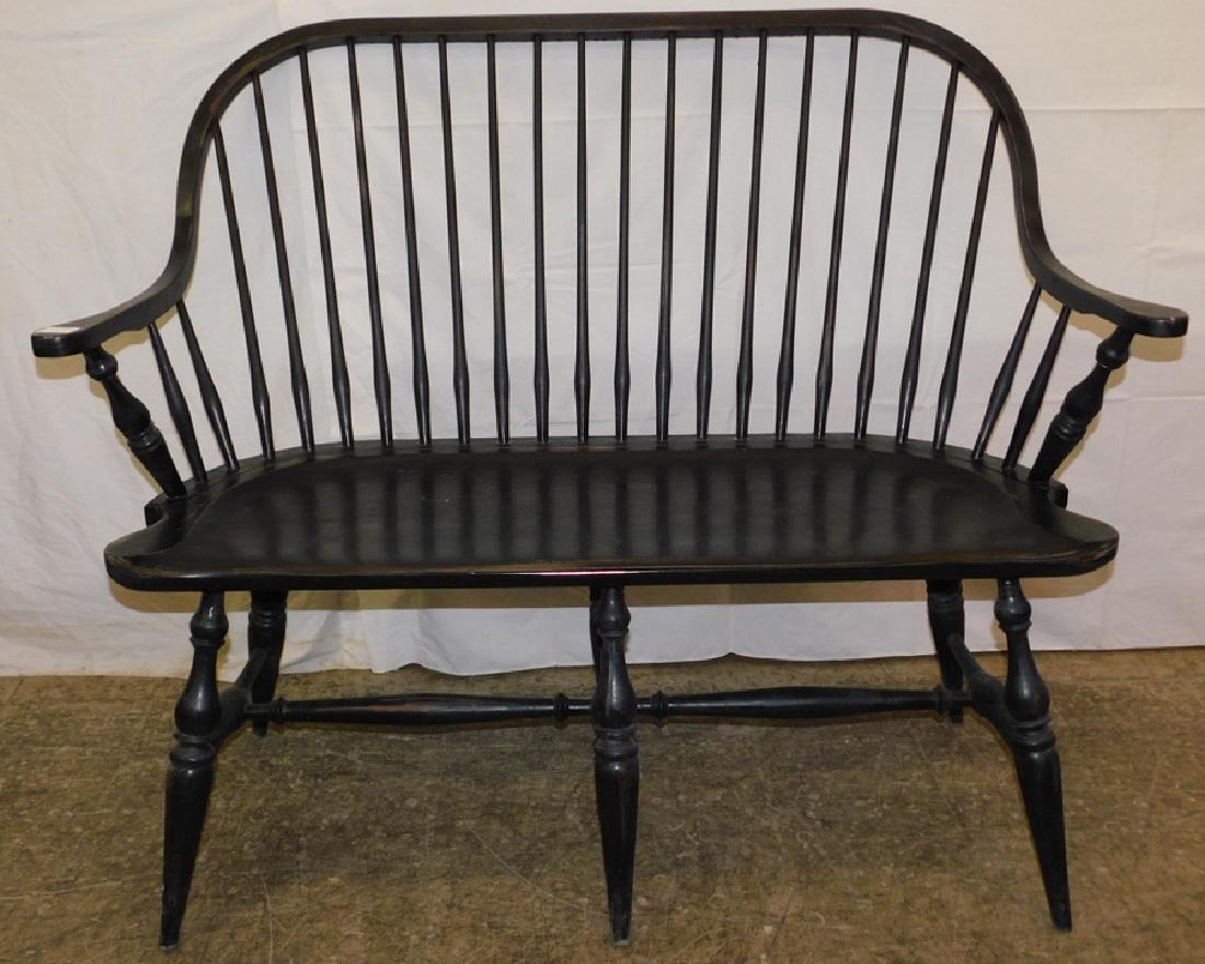 Black Windsor bench (1 of 2)