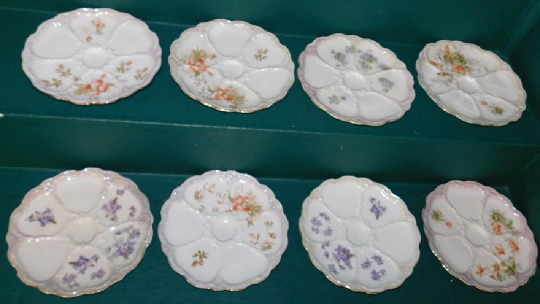 8 German oyster plates (1 of 5)