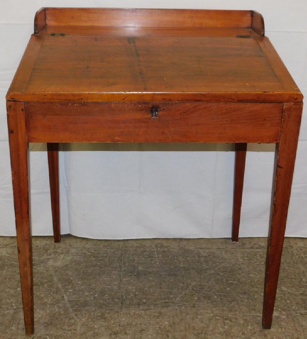 Poplar schoolmaster's desk (1 of 4)