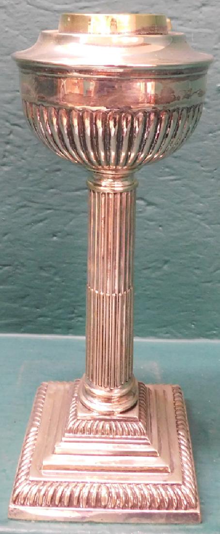 Hinks & Sons Old Sheffield Oil Lamp Base (1 of 2)