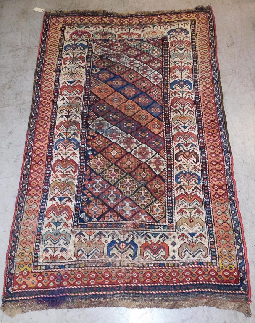 4' 10" X 7' 10" Antique Handmade Oriental Rug (1 of 7)