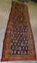 3' 4" X 10' Antique Handmade Oriental Rug