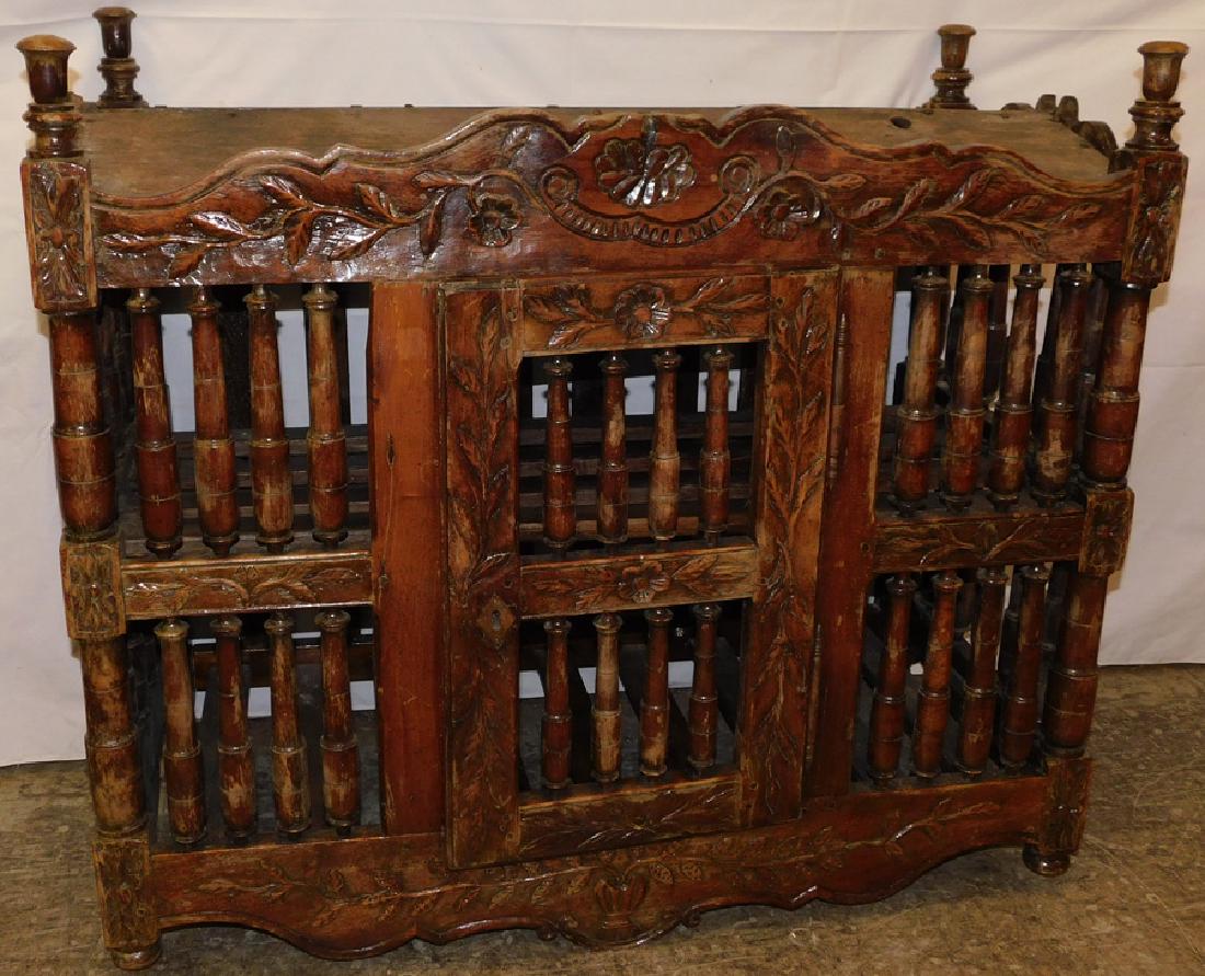 18th C French Louis XV Walnut Panetiere (1 of 5)