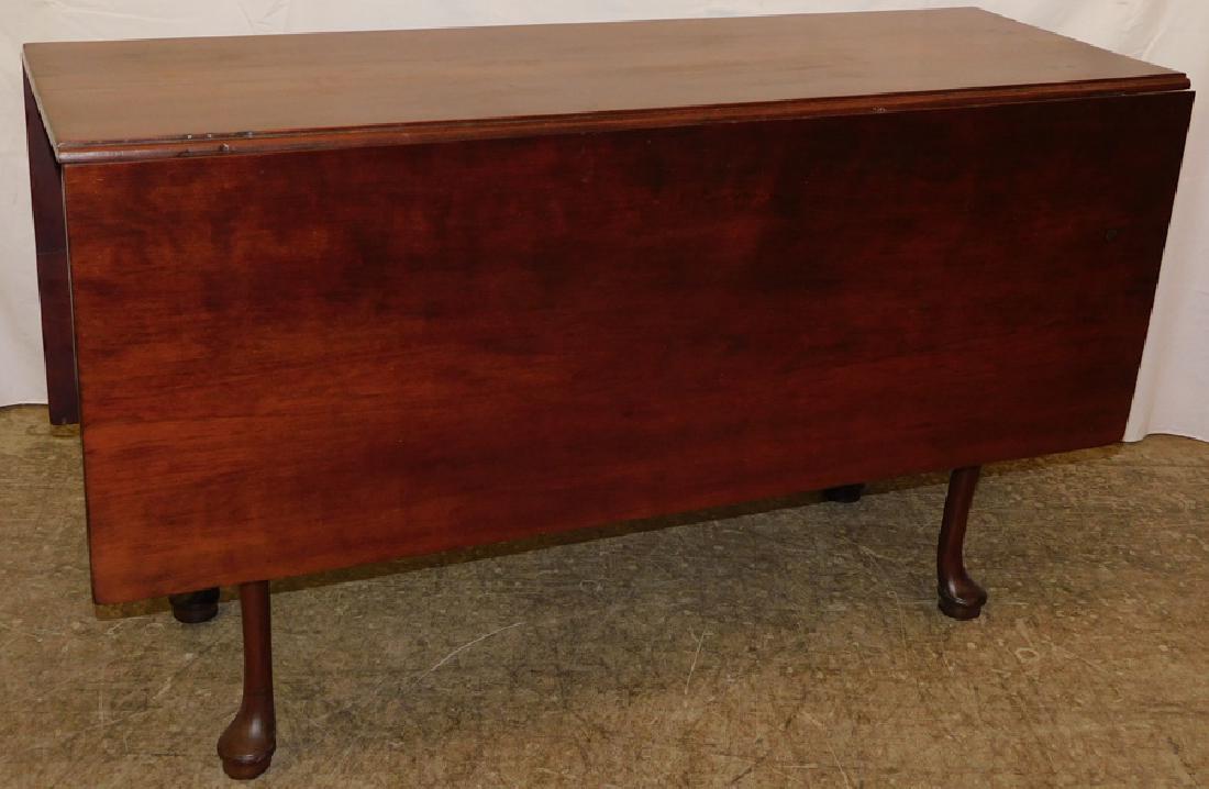 18th C Cherry Queen Anne Drop Leaf Table (1 of 6)