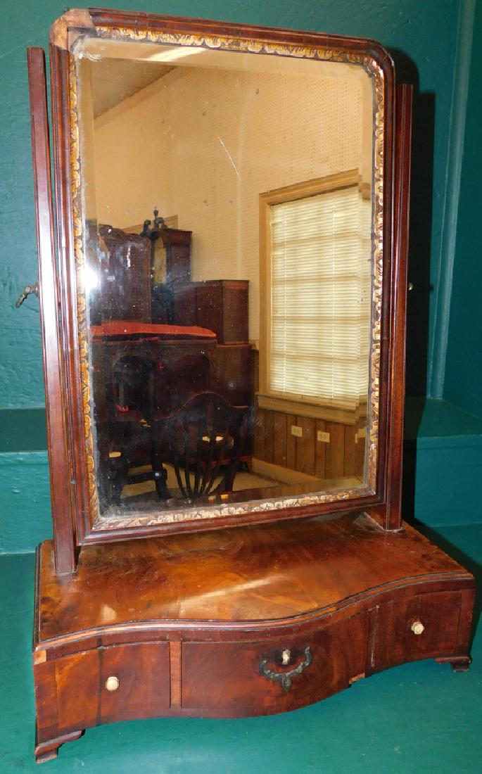 Early English Mahogany Dressing Mirror (1 of 3)