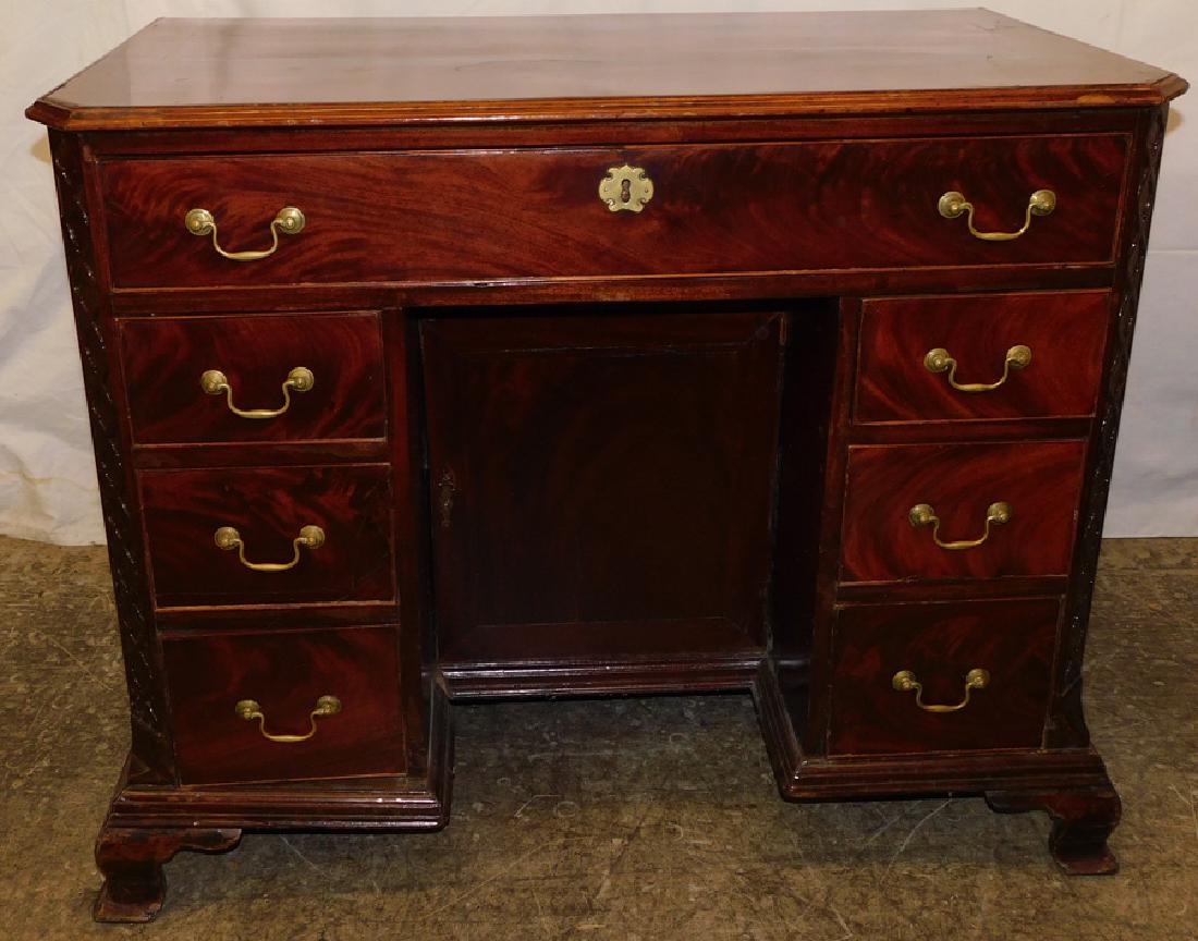 18th C Georgian Mahogany Ladies Desk (1 of 6)
