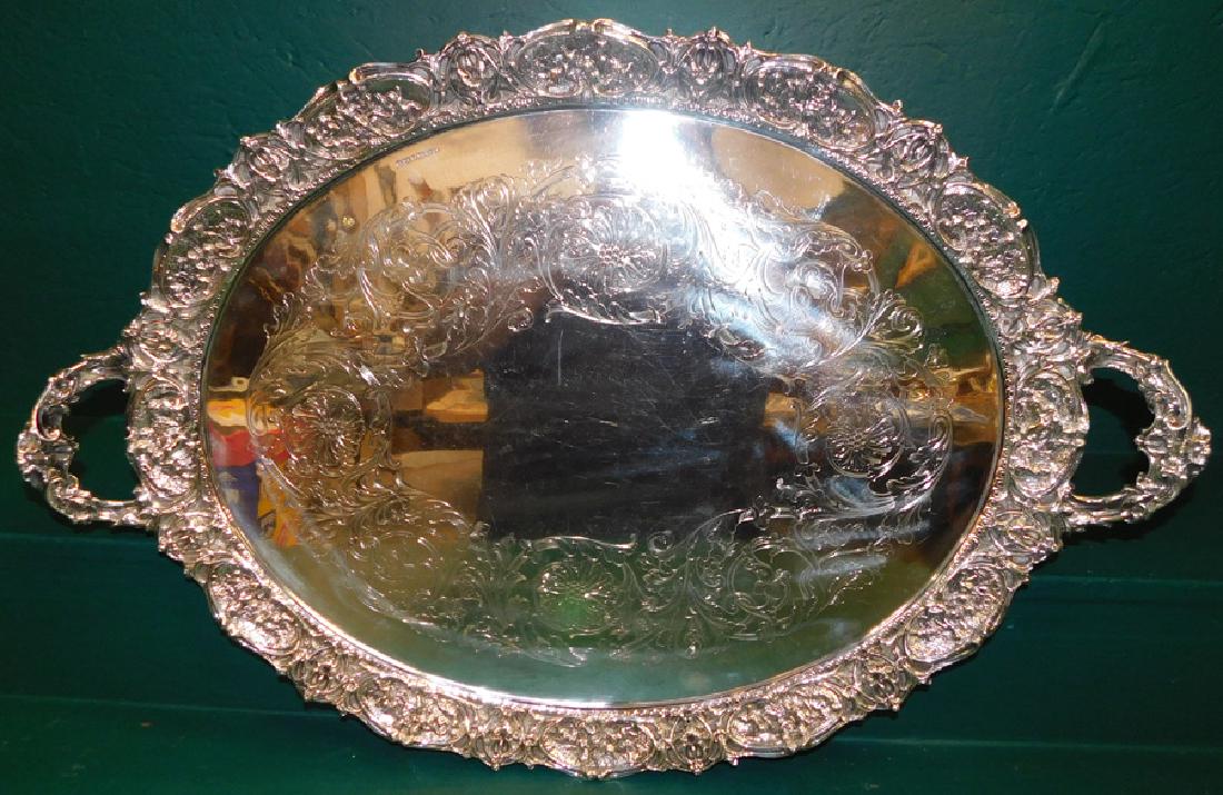 English Sterling 2-Handle Tray 151.66 TO (1 of 8)