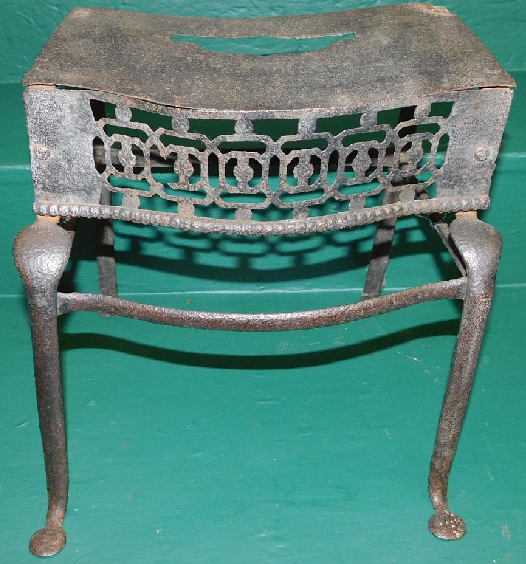 19th C Wrought Iron Trivet (1 of 3)