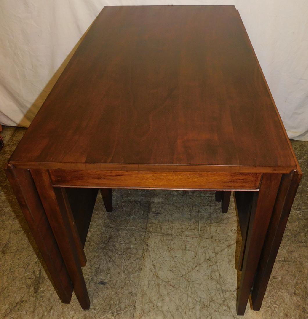 Mahogany Drop Leaf Dining Table By Henkel Harris (1 of 5)
